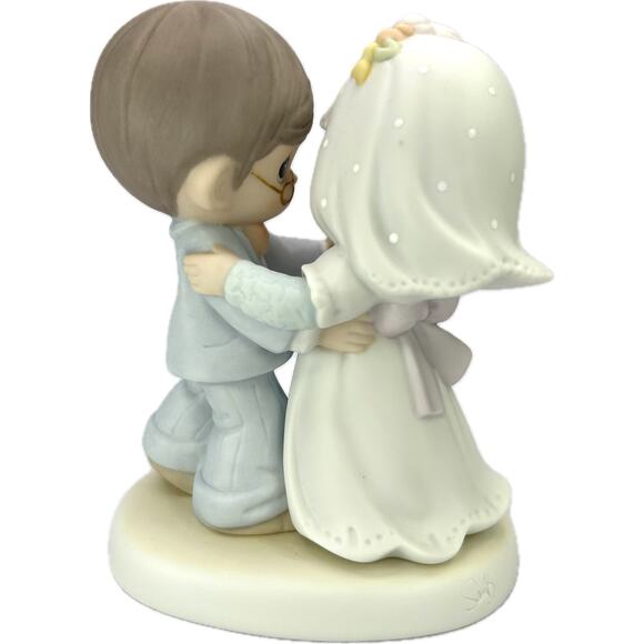 Precious Moments YOU'LL ALWAYS BE DADDY'S LITTLE GIRL 488224 Wedding Dance‎ 2000 - Picture 4 of 13